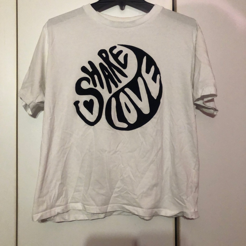 Urban Outfitters Share Love tshirt